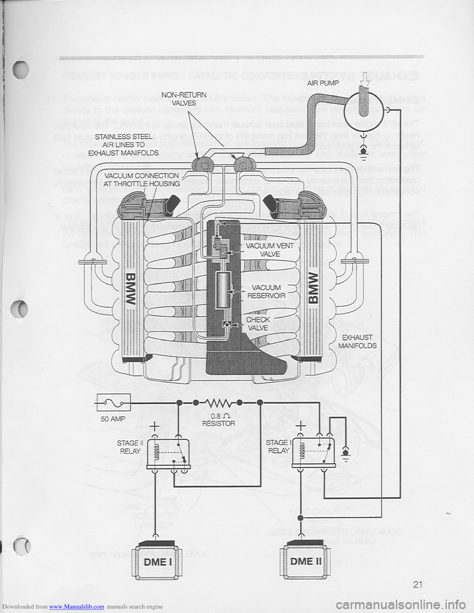 BMW 850i 1994 E31 M73 Training Reference Manual Downloaded from www.Manualslib.com manuals search engine   