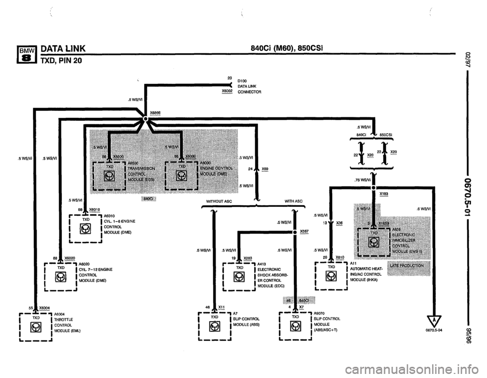 BMW 850ci 1995 E31 Electrical Troubleshooting Manual BMW 850ci 1995 E31 Electrical Troubleshooting Manual