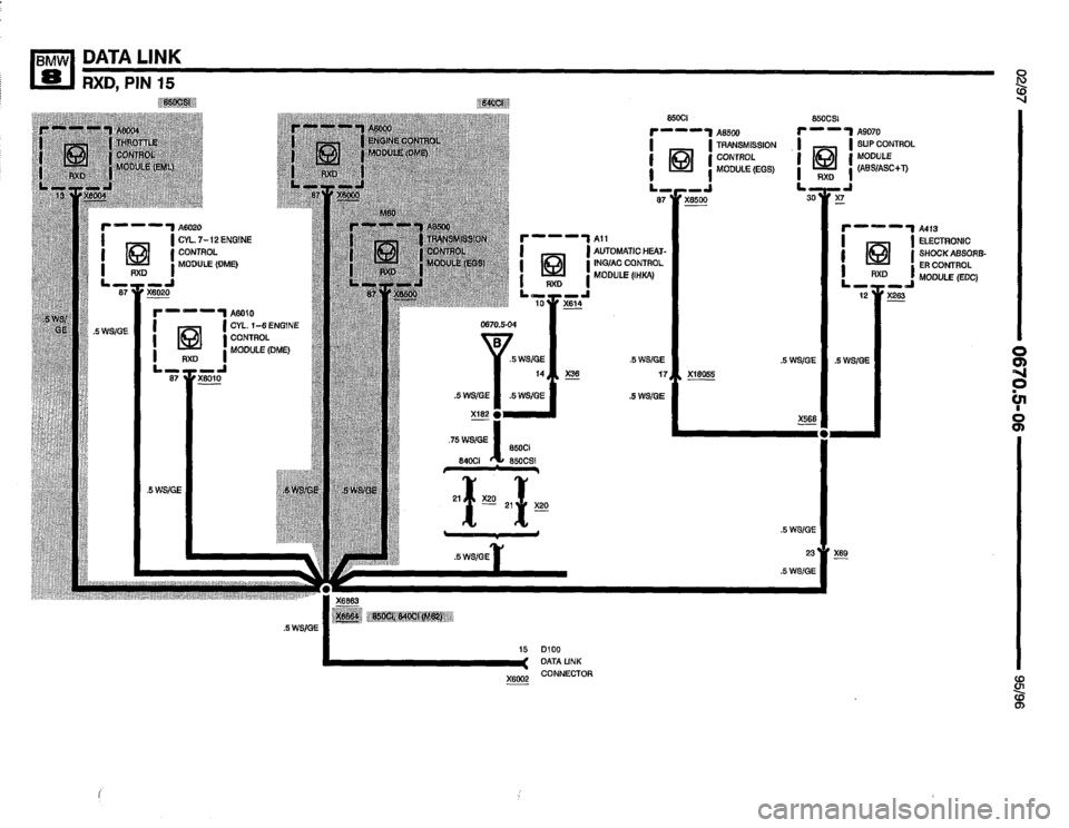 BMW 850ci 1995 E31 Electrical Troubleshooting Manual BMW 850ci 1995 E31 Electrical Troubleshooting Manual