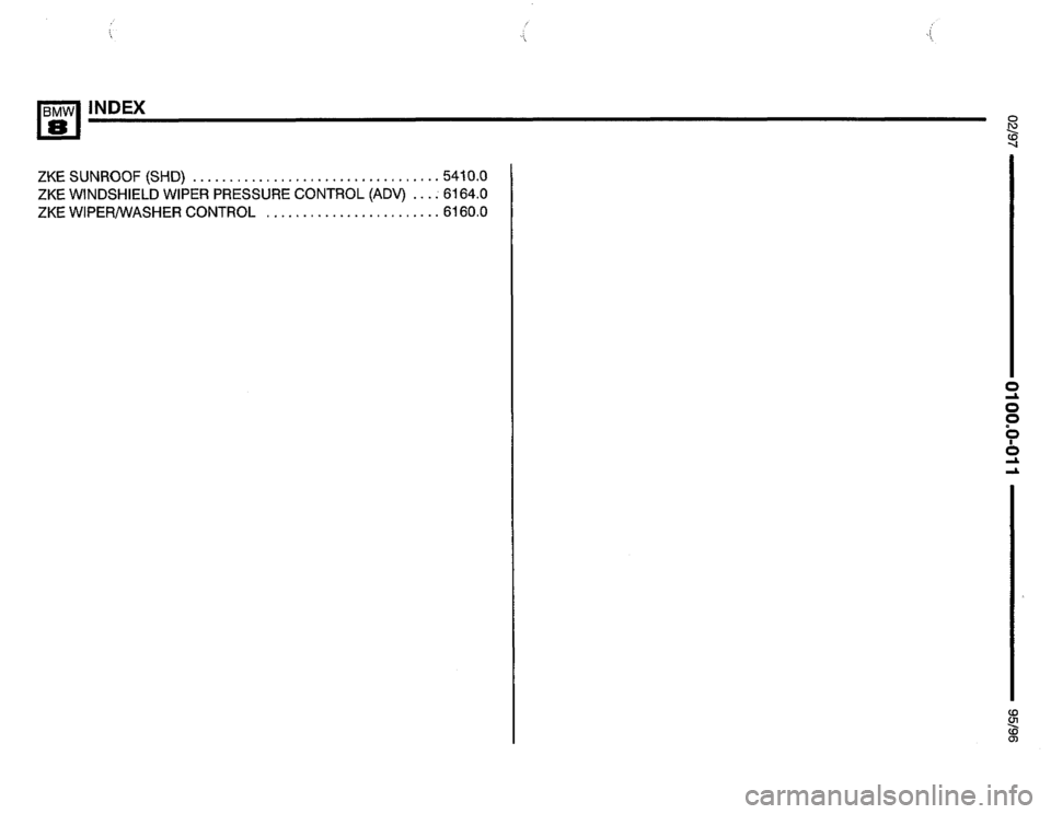 BMW 840ci 1995 E31 Electrical Troubleshooting Manual 