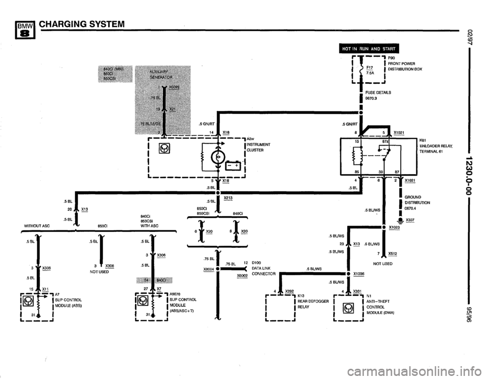 BMW 850ci 1995 E31 Electrical Troubleshooting Manual BMW 850ci 1995 E31 Electrical Troubleshooting Manual