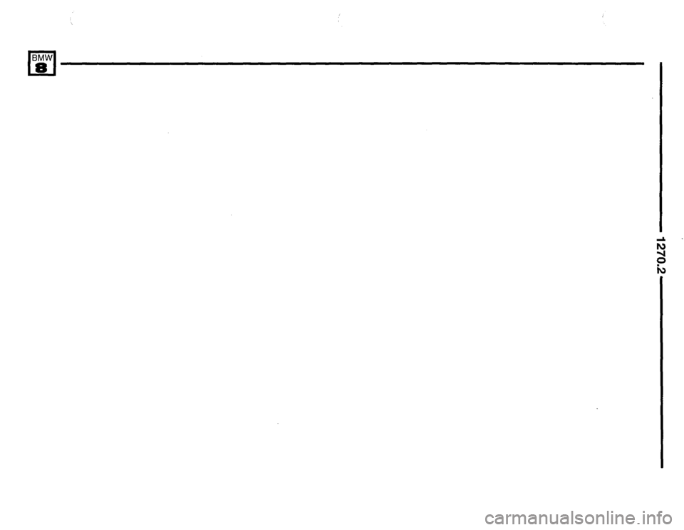 BMW 850ci 1995 E31 Electrical Troubleshooting Manual 