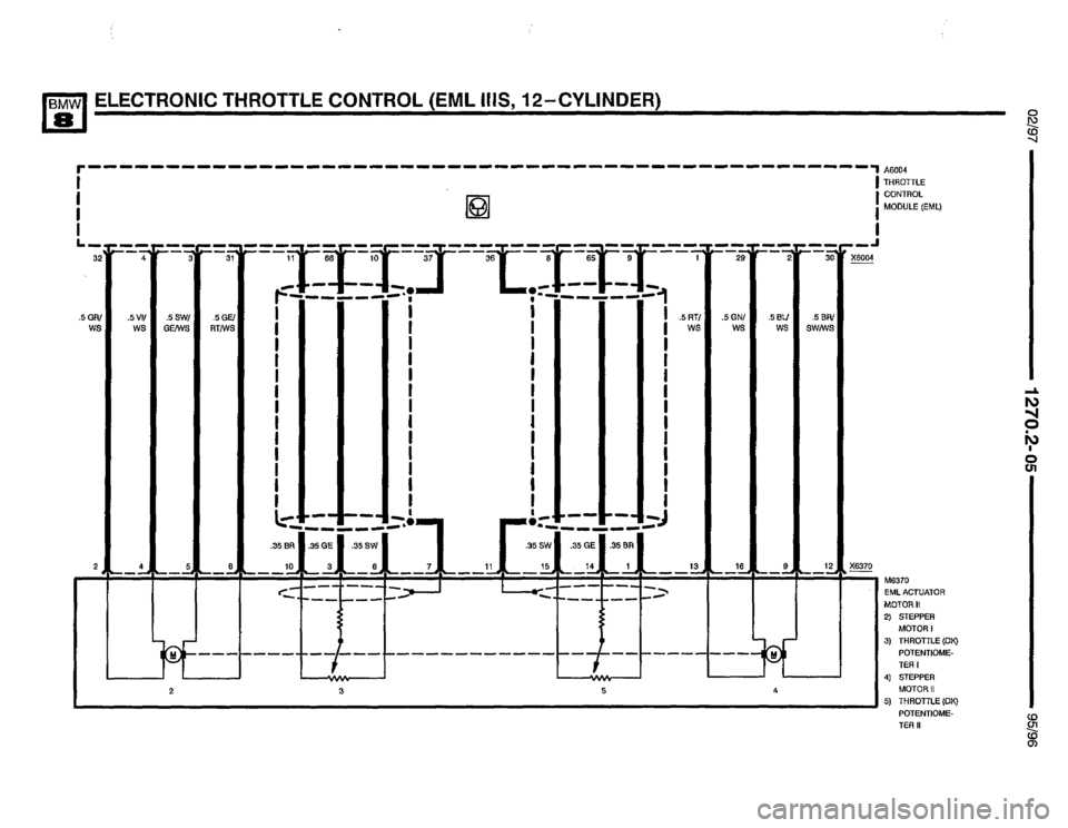 BMW 850ci 1995 E31 Electrical Troubleshooting Manual 
