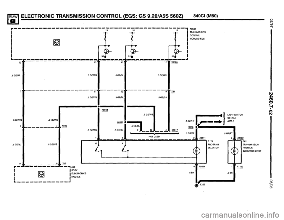 BMW 850ci 1995 E31 Electrical Troubleshooting Manual BMW 850ci 1995 E31 Electrical Troubleshooting Manual