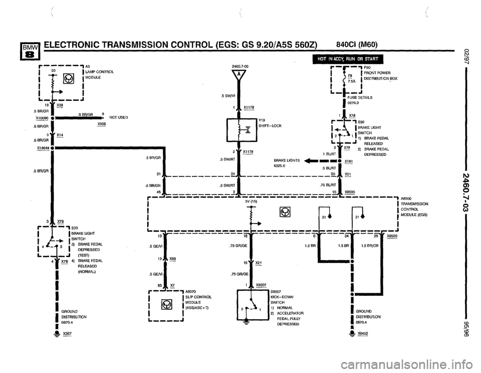 BMW 850ci 1995 E31 Electrical Troubleshooting Manual BMW 850ci 1995 E31 Electrical Troubleshooting Manual