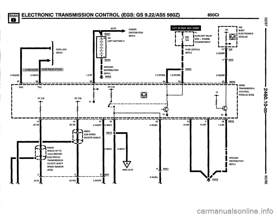 BMW 850ci 1995 E31 Electrical Troubleshooting Manual BMW 850ci 1995 E31 Electrical Troubleshooting Manual