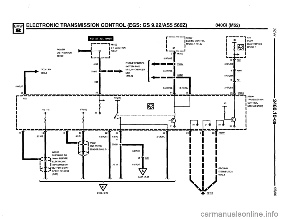 BMW 850ci 1995 E31 Electrical Troubleshooting Manual BMW 850ci 1995 E31 Electrical Troubleshooting Manual