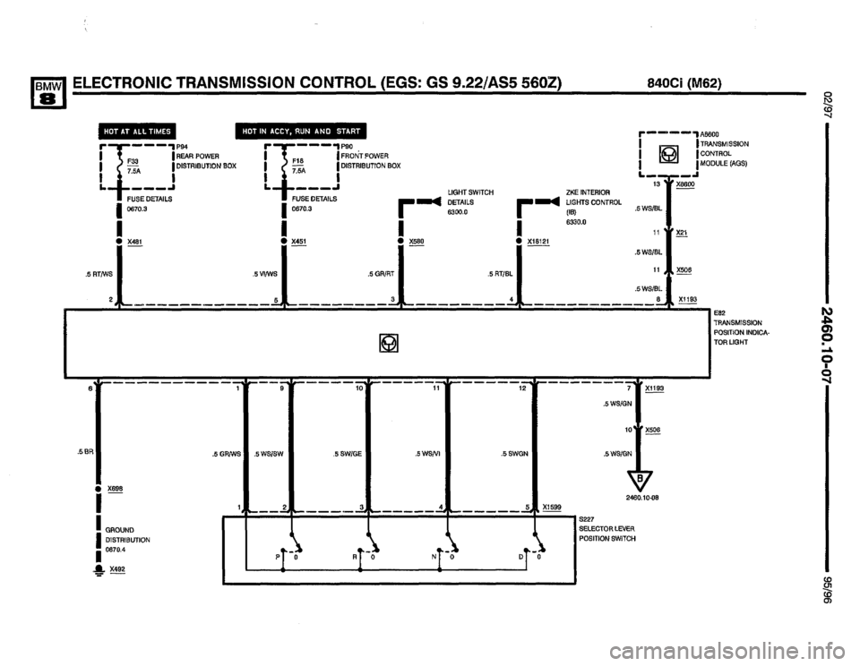 BMW 850ci 1995 E31 Electrical Troubleshooting Manual BMW 850ci 1995 E31 Electrical Troubleshooting Manual