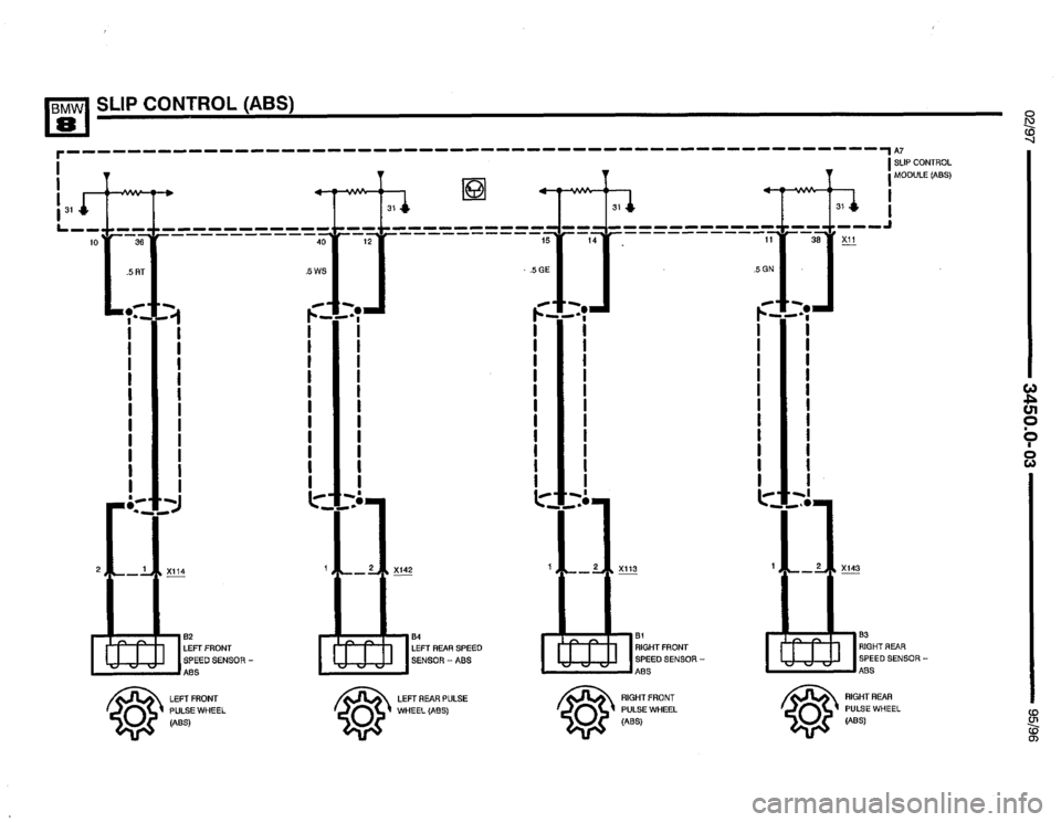 BMW 850ci 1995 E31 Electrical Troubleshooting Manual BMW 850ci 1995 E31 Electrical Troubleshooting Manual