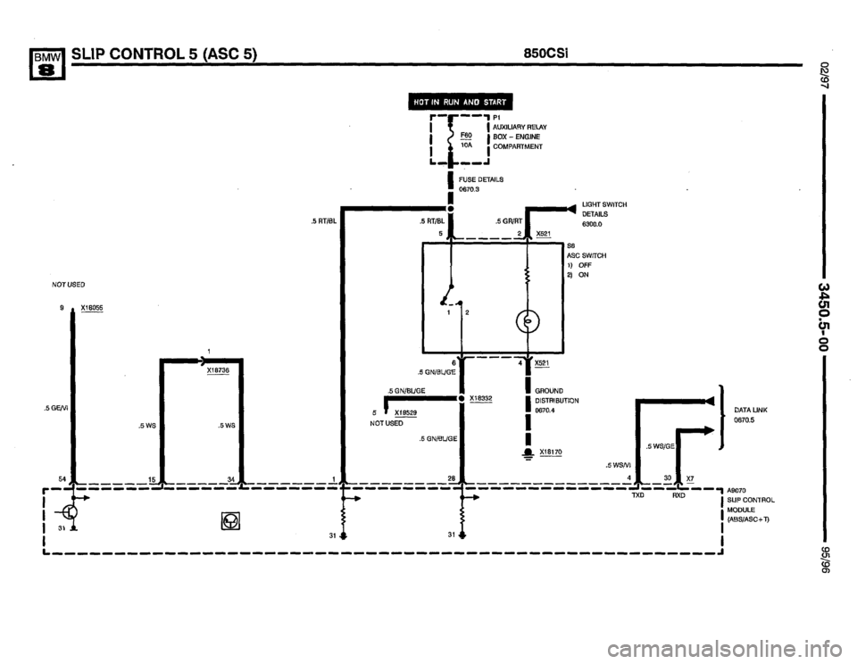 BMW 850ci 1995 E31 Electrical Troubleshooting Manual BMW 850ci 1995 E31 Electrical Troubleshooting Manual