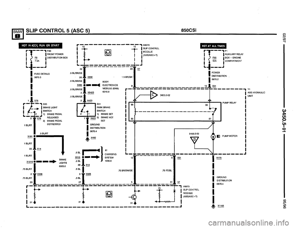 BMW 850ci 1995 E31 Electrical Troubleshooting Manual BMW 850ci 1995 E31 Electrical Troubleshooting Manual