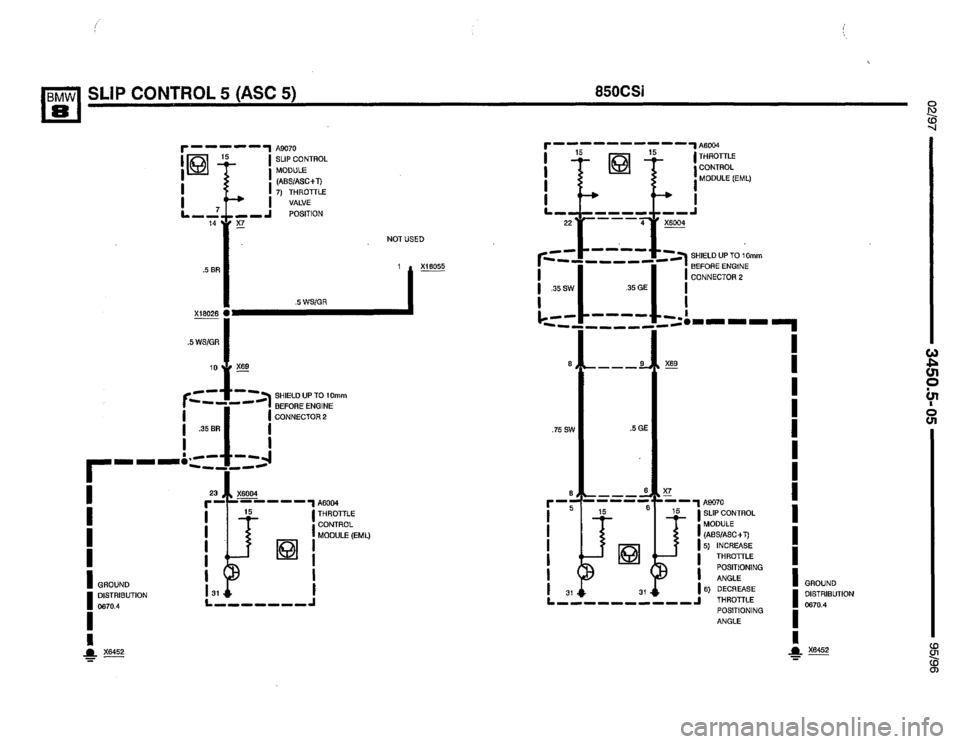 BMW 850ci 1995 E31 Electrical Troubleshooting Manual BMW 850ci 1995 E31 Electrical Troubleshooting Manual
