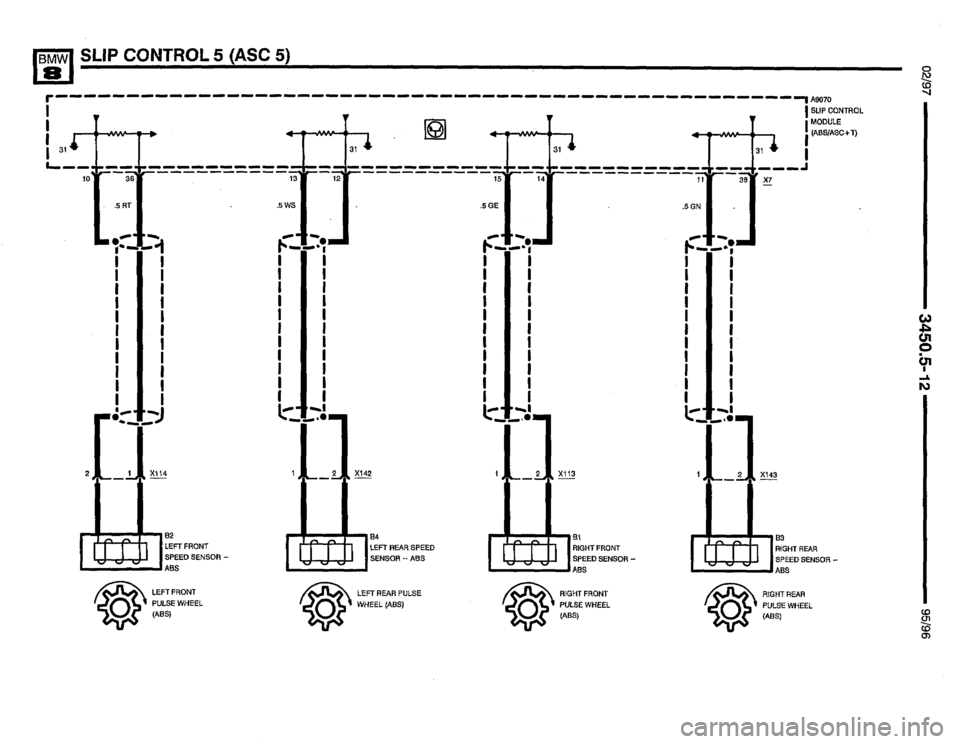 BMW 850ci 1995 E31 Electrical Troubleshooting Manual BMW 850ci 1995 E31 Electrical Troubleshooting Manual