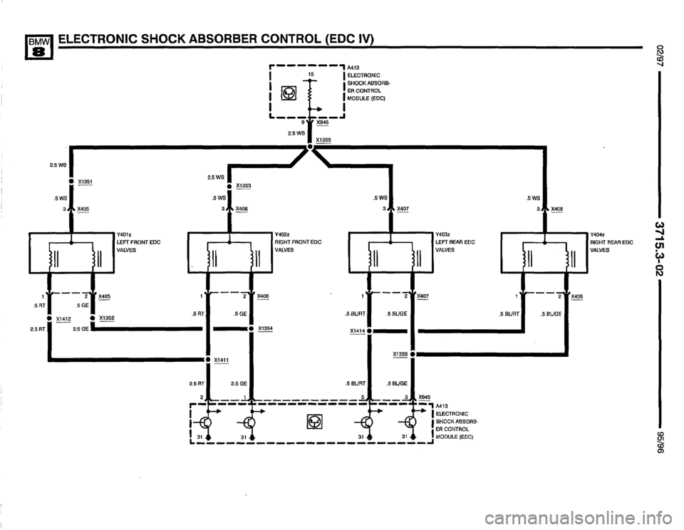BMW 850ci 1995 E31 Electrical Troubleshooting Manual BMW 850ci 1995 E31 Electrical Troubleshooting Manual