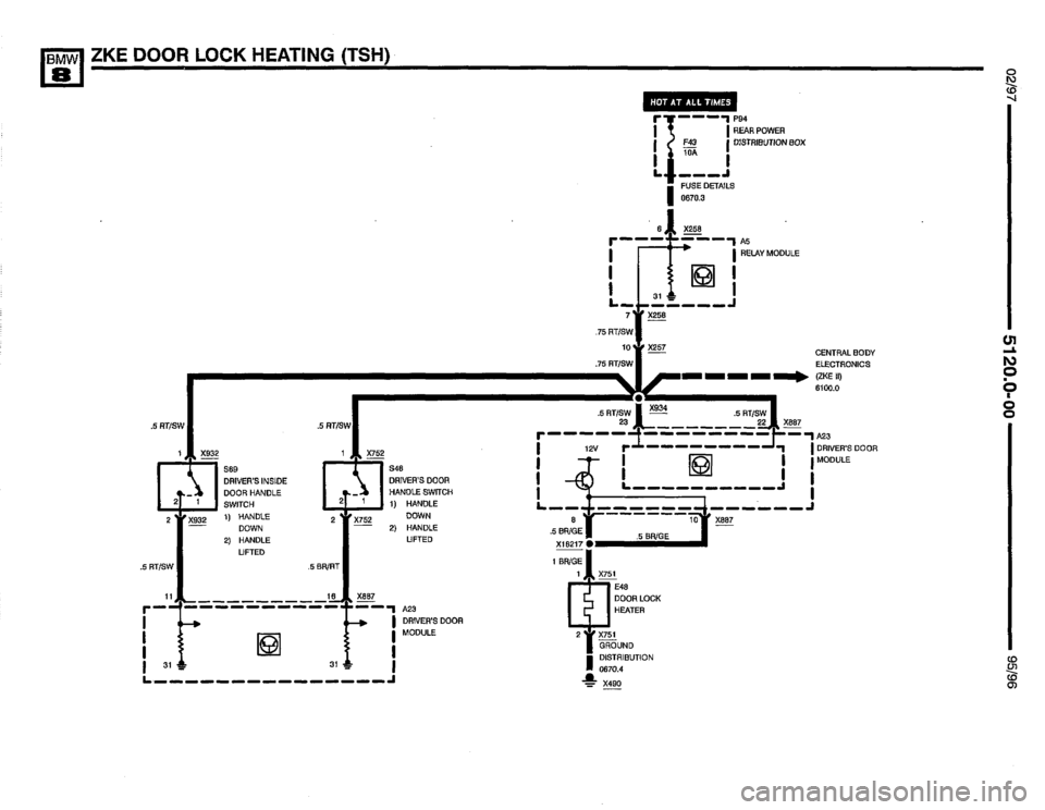 BMW 850ci 1995 E31 Electrical Troubleshooting Manual BMW 850ci 1995 E31 Electrical Troubleshooting Manual