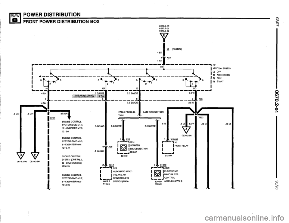 BMW 840ci 1995 E31 Electrical Troubleshooting Manual 