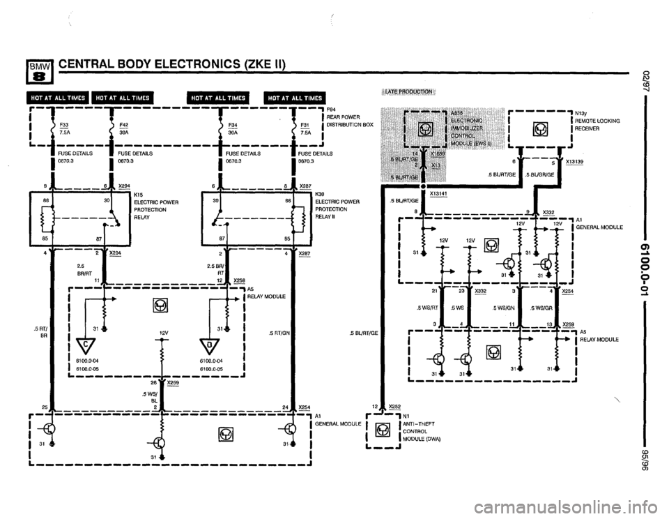 BMW 850ci 1995 E31 Electrical Troubleshooting Manual BMW 850ci 1995 E31 Electrical Troubleshooting Manual