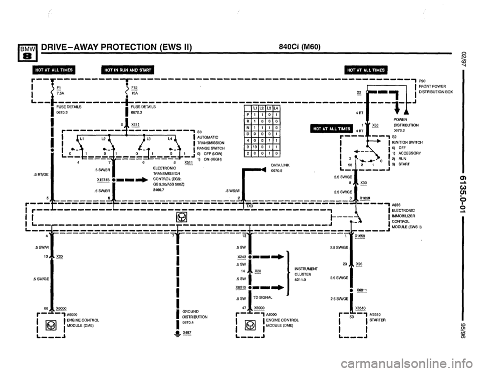 BMW 850ci 1995 E31 Electrical Troubleshooting Manual BMW 850ci 1995 E31 Electrical Troubleshooting Manual