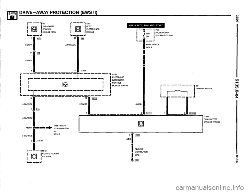 BMW 850ci 1995 E31 Electrical Troubleshooting Manual BMW 850ci 1995 E31 Electrical Troubleshooting Manual