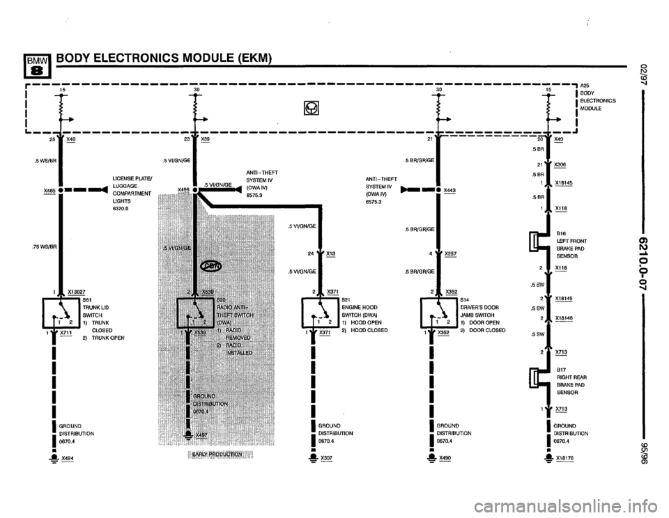 BMW 850ci 1995 E31 Electrical Troubleshooting Manual BMW 850ci 1995 E31 Electrical Troubleshooting Manual