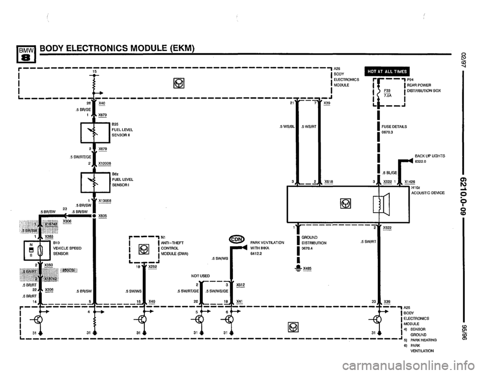 BMW 850ci 1995 E31 Electrical Troubleshooting Manual BMW 850ci 1995 E31 Electrical Troubleshooting Manual