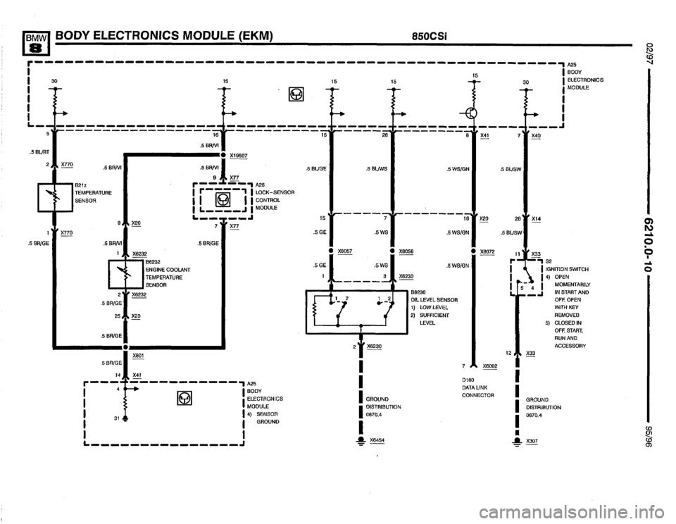 BMW 850ci 1995 E31 Electrical Troubleshooting Manual BMW 850ci 1995 E31 Electrical Troubleshooting Manual