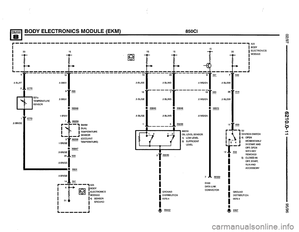 BMW 850ci 1995 E31 Electrical Troubleshooting Manual BMW 850ci 1995 E31 Electrical Troubleshooting Manual