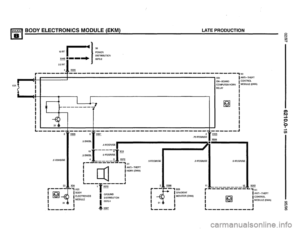 BMW 850ci 1995 E31 Electrical Troubleshooting Manual BMW 850ci 1995 E31 Electrical Troubleshooting Manual