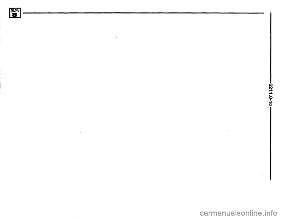 BMW 850ci 1995 E31 Electrical Troubleshooting Manual 