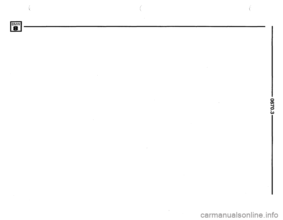 BMW 850csi 1995 E31 Electrical Troubleshooting Manual 