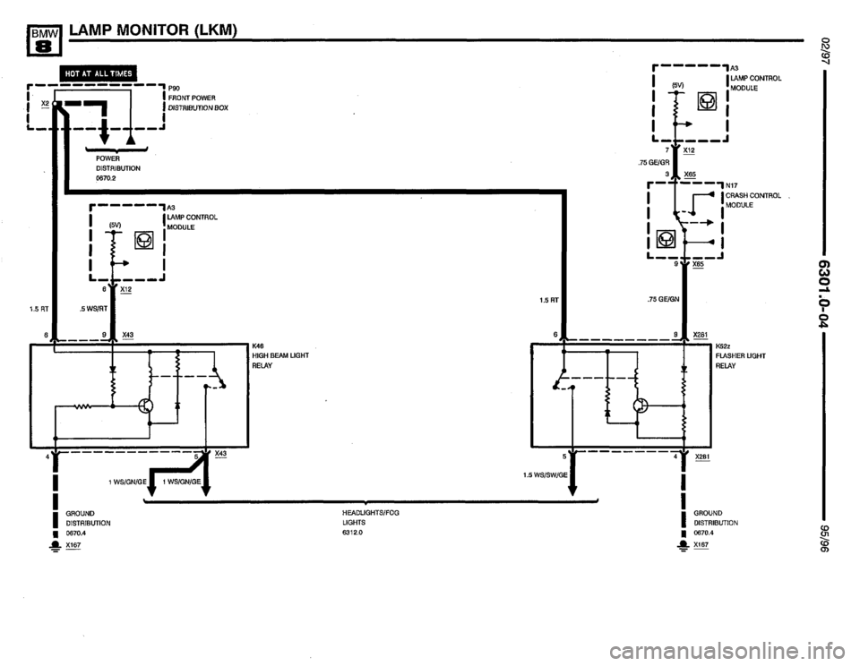 BMW 850ci 1995 E31 Electrical Troubleshooting Manual BMW 850ci 1995 E31 Electrical Troubleshooting Manual