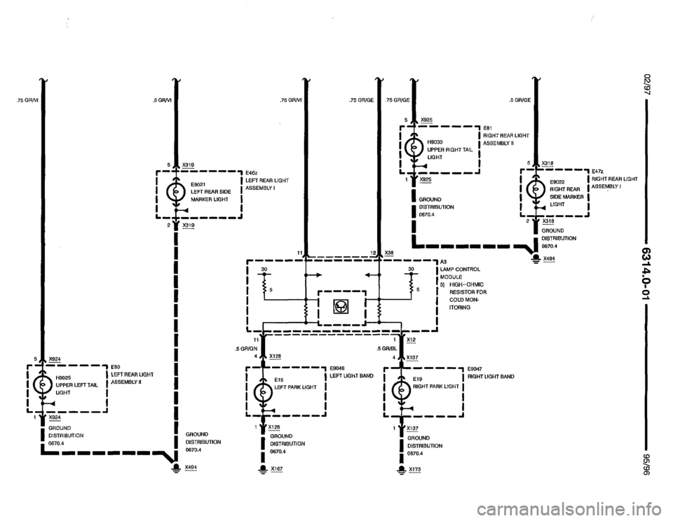 BMW 850ci 1995 E31 Electrical Troubleshooting Manual BMW 850ci 1995 E31 Electrical Troubleshooting Manual