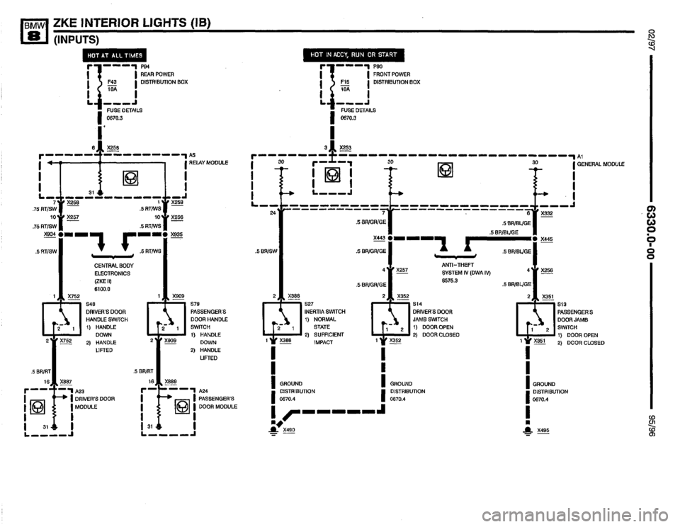 BMW 850ci 1995 E31 Electrical Troubleshooting Manual BMW 850ci 1995 E31 Electrical Troubleshooting Manual