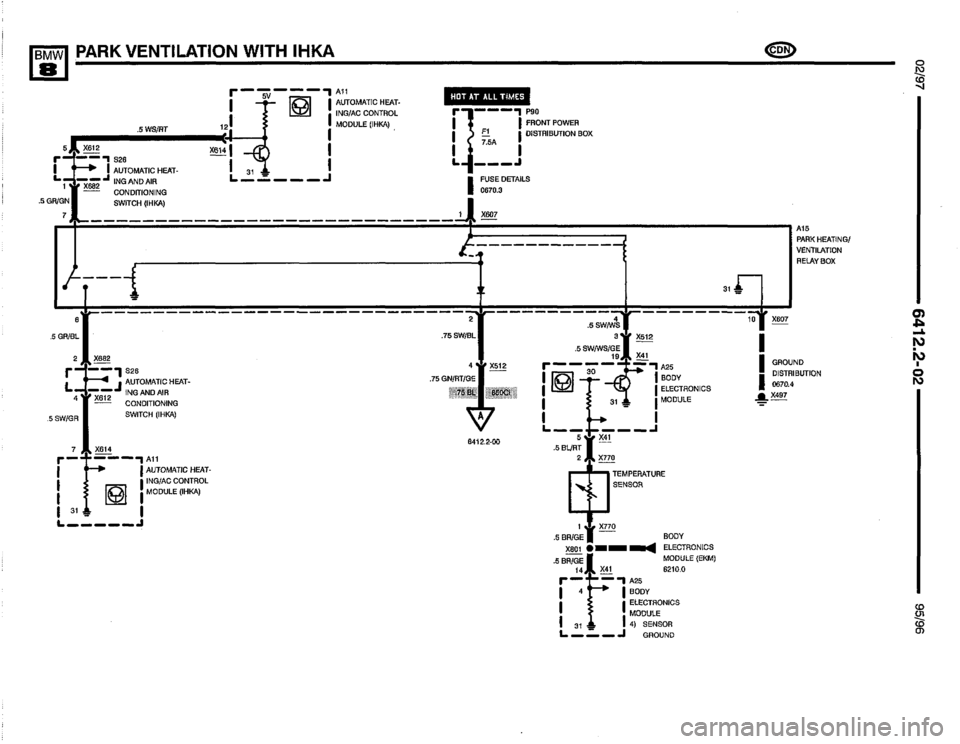 BMW 850ci 1995 E31 Electrical Troubleshooting Manual BMW 850ci 1995 E31 Electrical Troubleshooting Manual