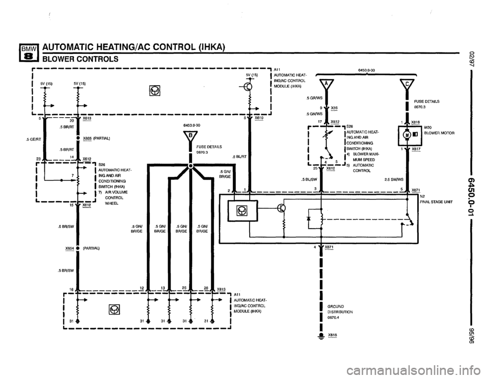BMW 850ci 1995 E31 Electrical Troubleshooting Manual BMW 850ci 1995 E31 Electrical Troubleshooting Manual