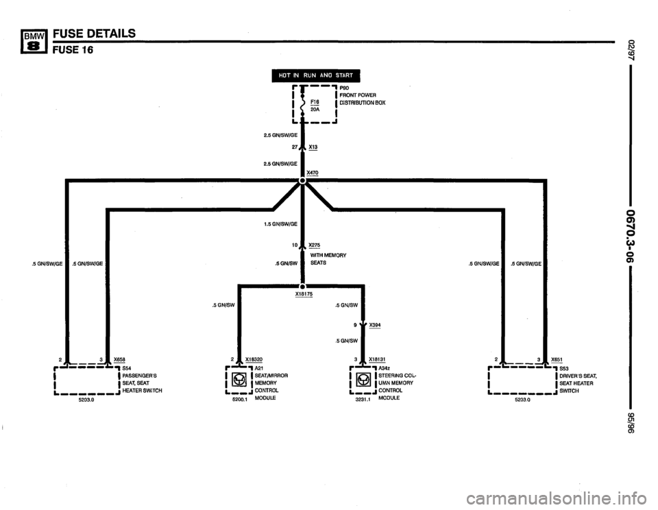 BMW 850ci 1995 E31 Electrical Troubleshooting Manual 