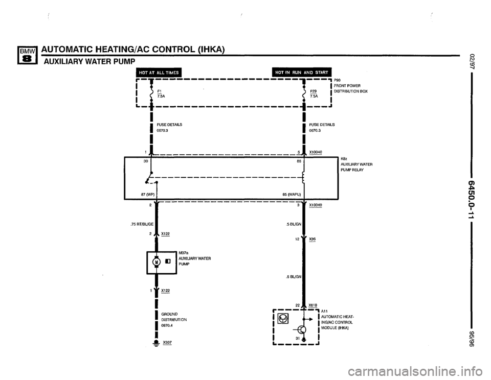 BMW 850ci 1995 E31 Electrical Troubleshooting Manual BMW 850ci 1995 E31 Electrical Troubleshooting Manual