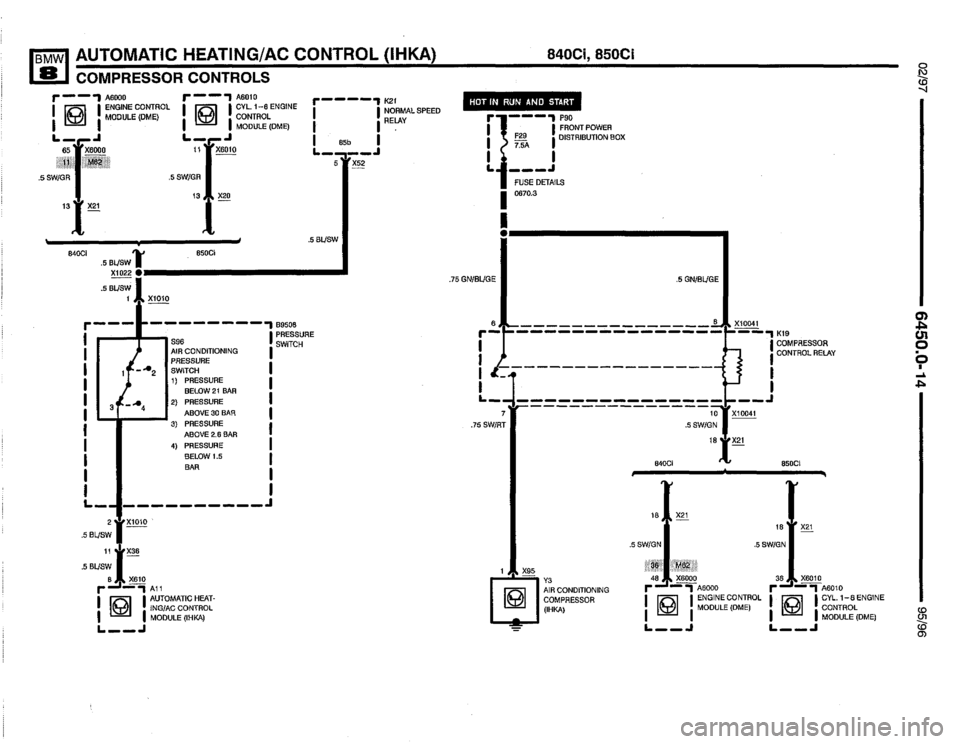 BMW 850ci 1995 E31 Electrical Troubleshooting Manual BMW 850ci 1995 E31 Electrical Troubleshooting Manual