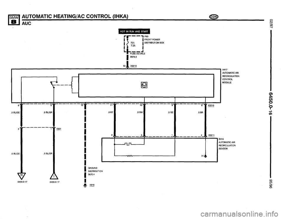 BMW 850ci 1995 E31 Electrical Troubleshooting Manual BMW 850ci 1995 E31 Electrical Troubleshooting Manual