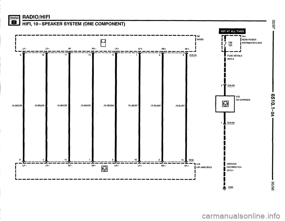 BMW 850ci 1995 E31 Electrical Troubleshooting Manual BMW 850ci 1995 E31 Electrical Troubleshooting Manual