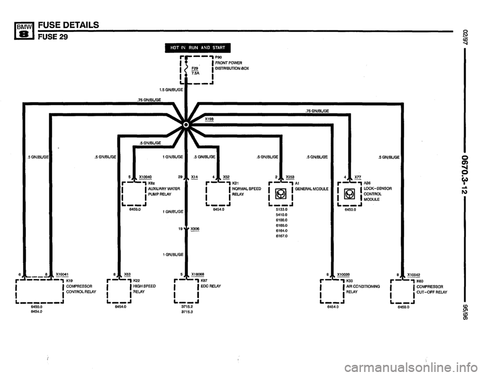 BMW 850ci 1995 E31 Electrical Troubleshooting Manual 