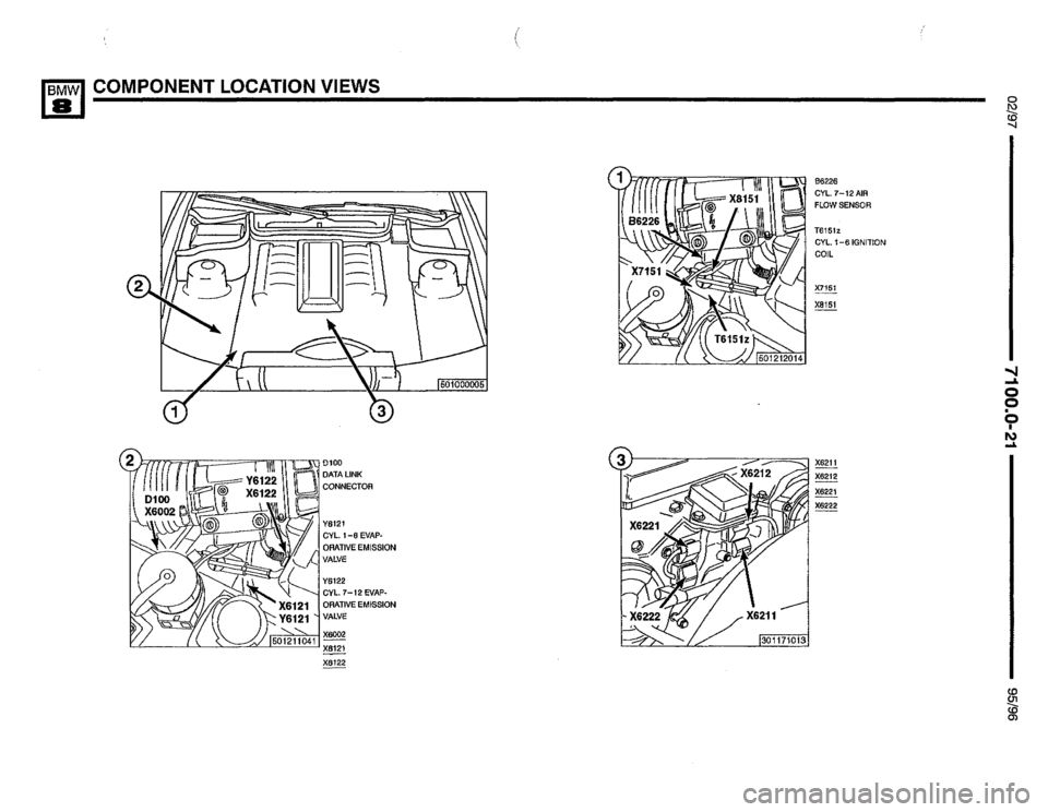 BMW 850ci 1995 E31 Electrical Troubleshooting Manual 