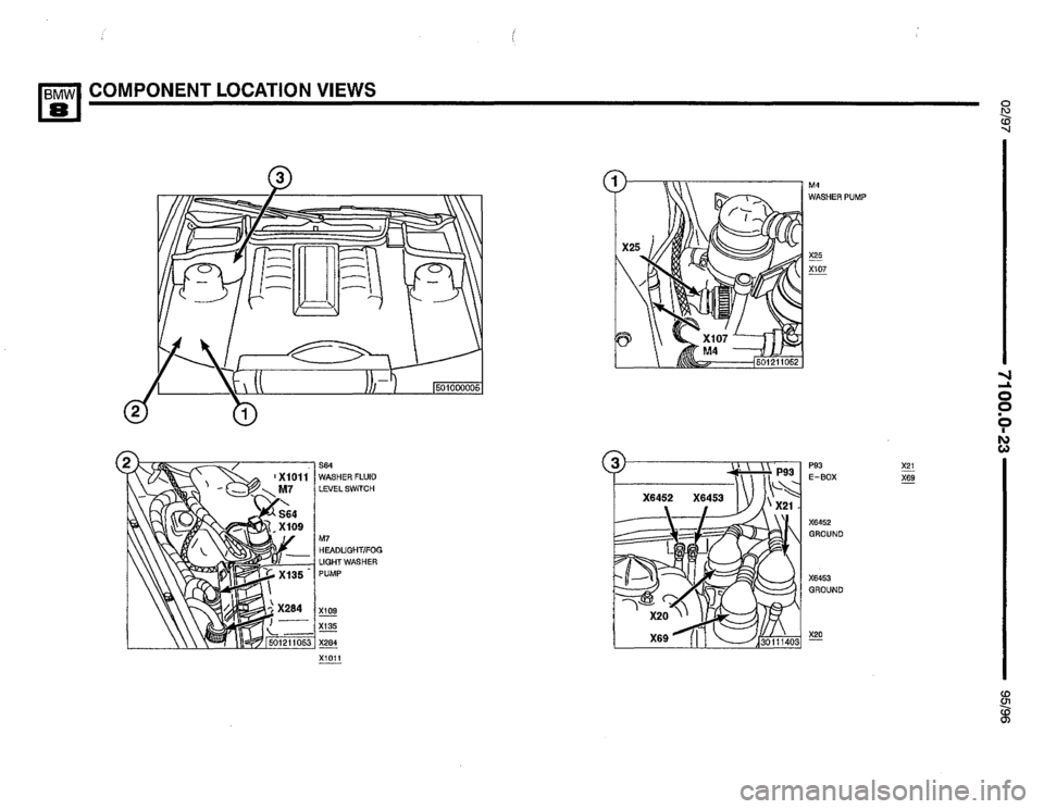 BMW 850ci 1995 E31 Electrical Troubleshooting Manual 