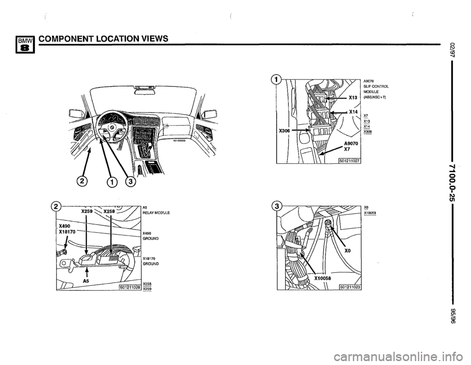 BMW 850ci 1995 E31 Electrical Troubleshooting Manual 
