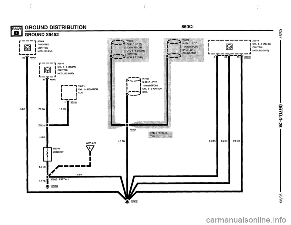BMW 850csi 1995 E31 Electrical Troubleshooting Manual BMW 850csi 1995 E31 Electrical Troubleshooting Manual