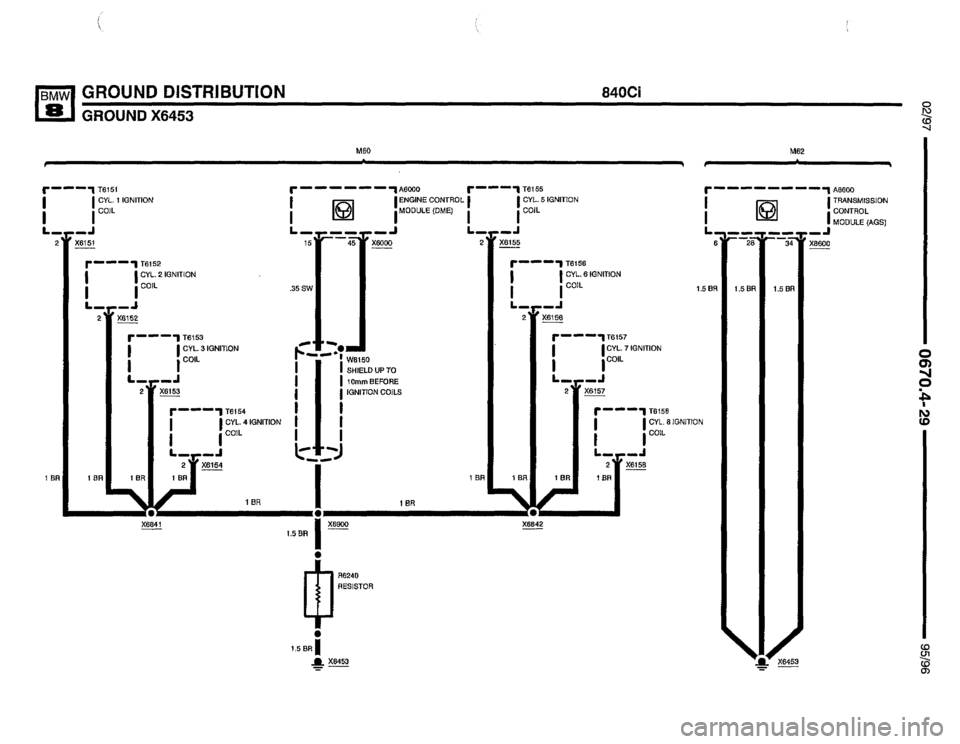 BMW 850csi 1995 E31 Electrical Troubleshooting Manual BMW 850csi 1995 E31 Electrical Troubleshooting Manual