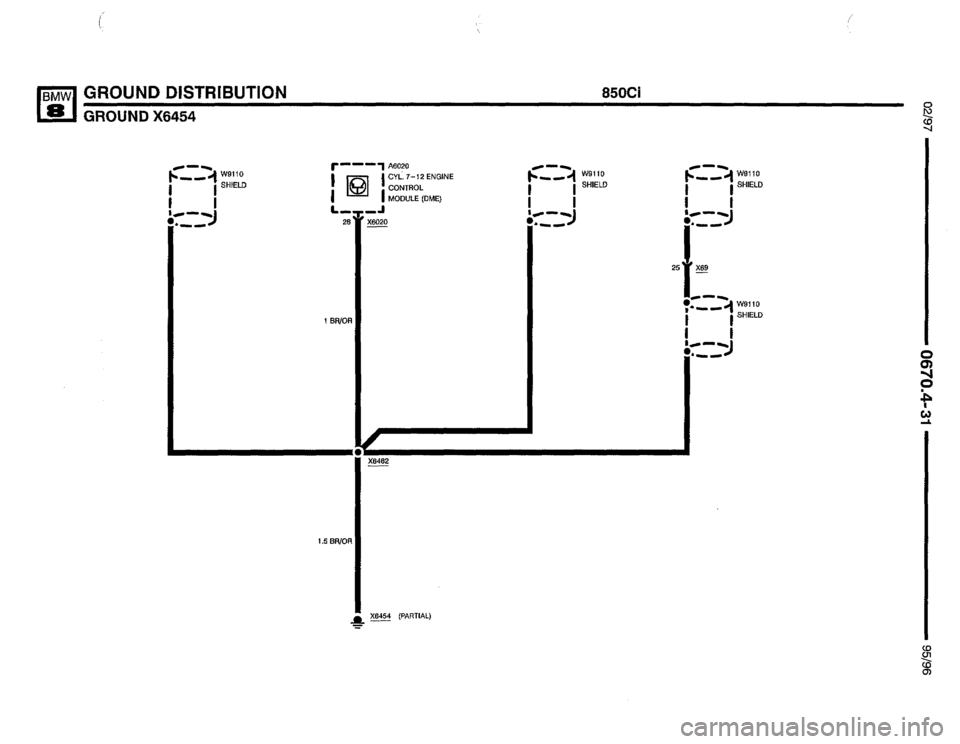 BMW 850csi 1995 E31 Electrical Troubleshooting Manual BMW 850csi 1995 E31 Electrical Troubleshooting Manual