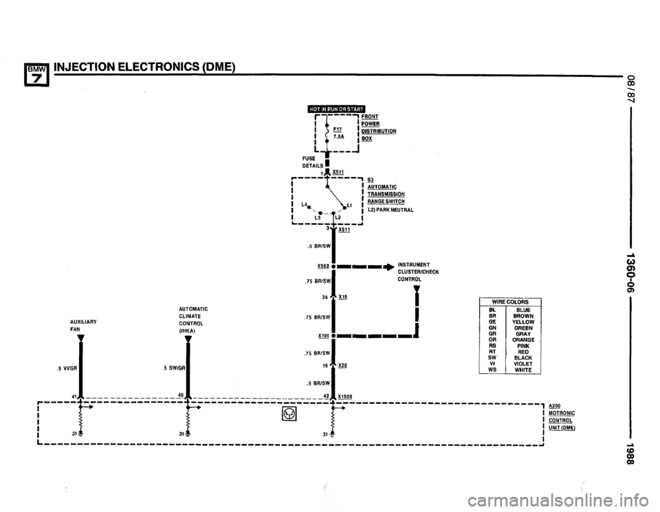 BMW 735i 1987 E32 Electrical Troubleshooting Manual BMW 735i 1987 E32 Electrical Troubleshooting Manual
