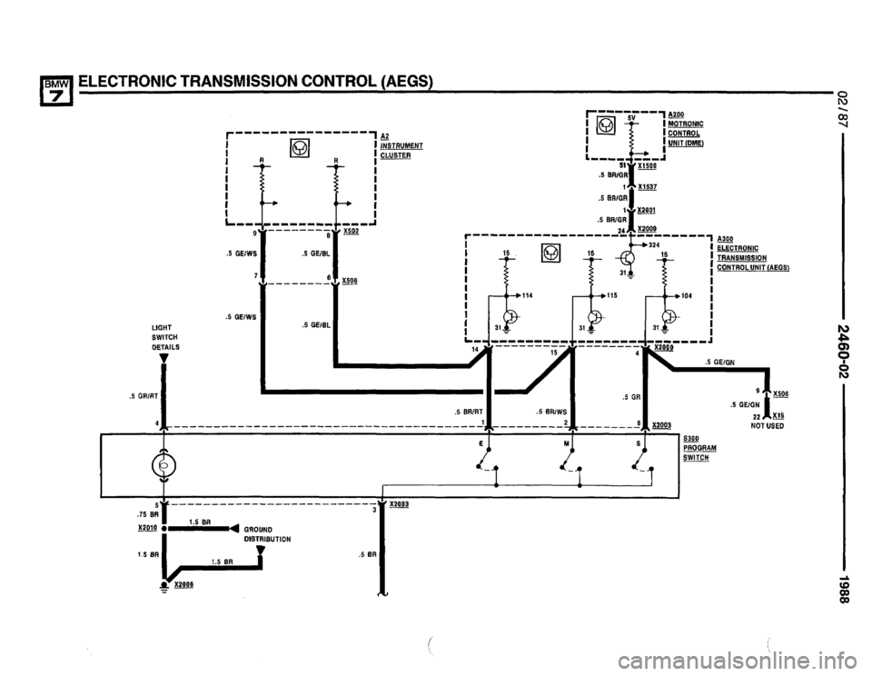 BMW 735i 1987 E32 Electrical Troubleshooting Manual BMW 735i 1987 E32 Electrical Troubleshooting Manual