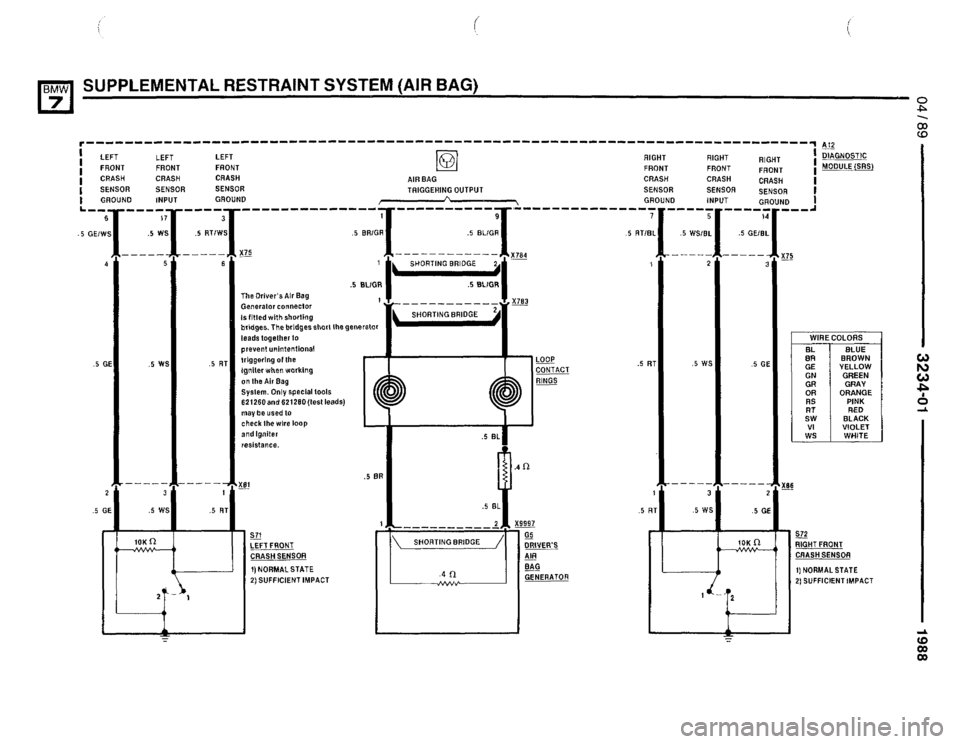 BMW 735i 1987 E32 Electrical Troubleshooting Manual BMW 735i 1987 E32 Electrical Troubleshooting Manual